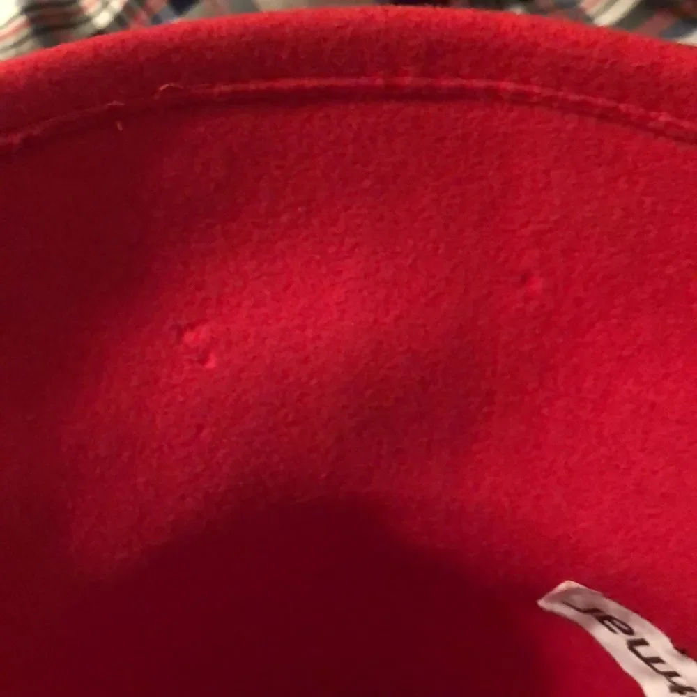 Betmar Retro Vintage 1920s Wool Vibrant Red Ladies Bow Feather & Pin Hat - Picture 11 of 16